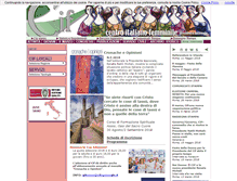 Tablet Screenshot of cifnazionale.it